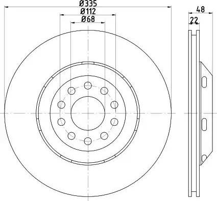 Textar 92206410 - Тормозной диск unicars.by