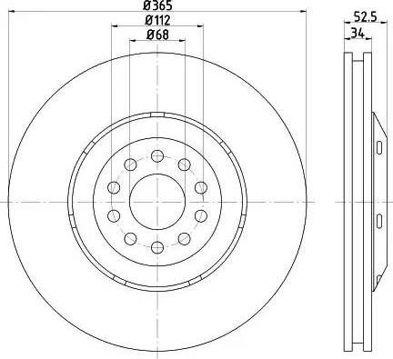 Textar 92207610 - Тормозной диск unicars.by