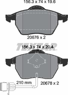 Textar 89008900 - Дисковый тормозной механизм, комплект unicars.by