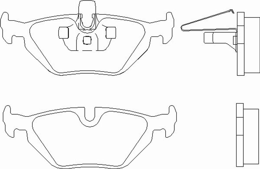 Textar 2193491 - Тормозные колодки, дисковые, комплект unicars.by