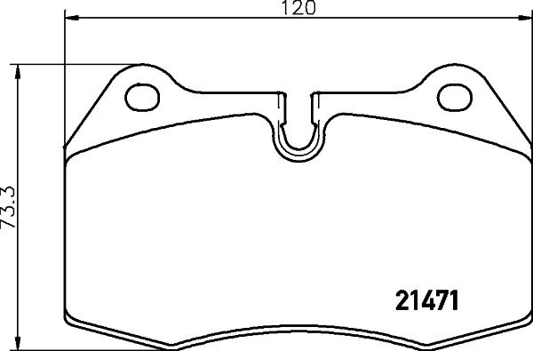 Textar 2147103 - Тормозные колодки, дисковые, комплект unicars.by