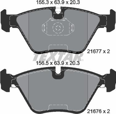 Textar 89003500 - Дисковый тормозной механизм, комплект unicars.by