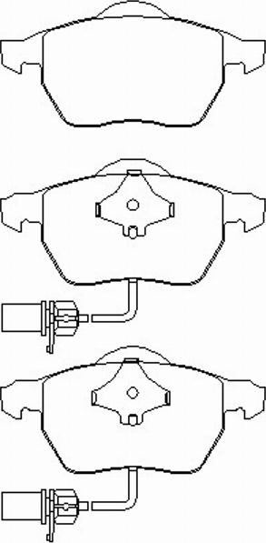 Textar 2301891 - Тормозные колодки, дисковые, комплект unicars.by