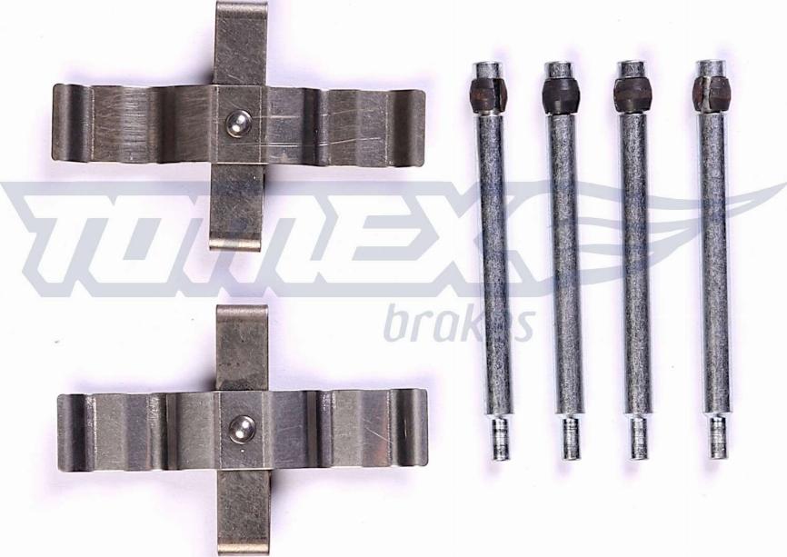 TOMEX brakes TX 44-07 - Комплектующие для колодок дискового тормоза unicars.by