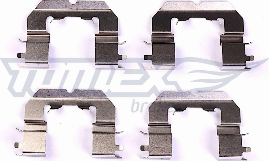 TOMEX brakes TX 44-80 - Комплектующие для колодок дискового тормоза unicars.by