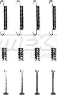 TOMEX brakes TX 40-19 - Комплектующие, барабанный тормозной механизм unicars.by