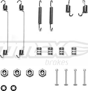 TOMEX brakes TX 40-14 - Комплектующие, барабанный тормозной механизм unicars.by