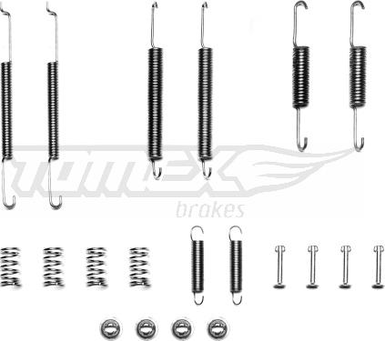 TOMEX brakes TX 40-12 - Комплектующие, барабанный тормозной механизм unicars.by