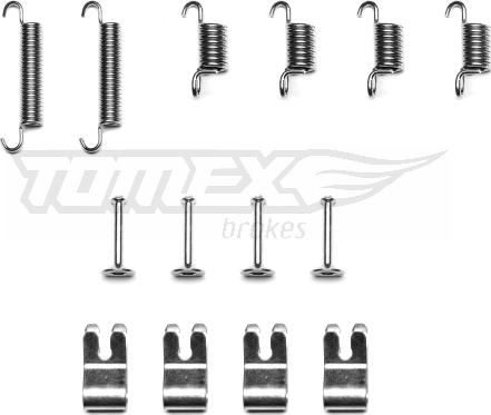 TOMEX brakes TX 41-77 - Комплектующие, барабанный тормозной механизм unicars.by