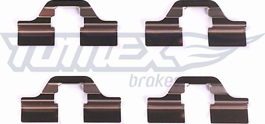 TOMEX brakes TX 43-05 - Комплектующие для колодок дискового тормоза unicars.by