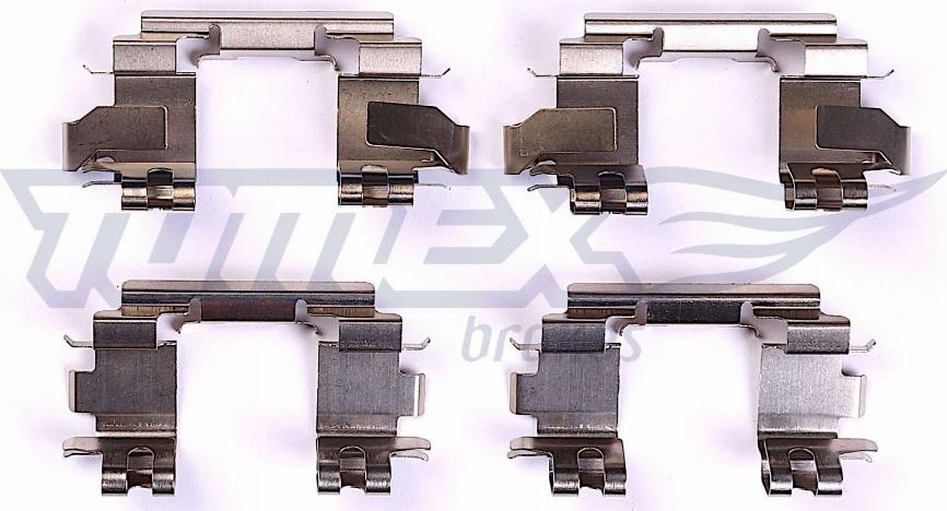 TOMEX brakes TX 43-80 - Комплектующие для колодок дискового тормоза unicars.by