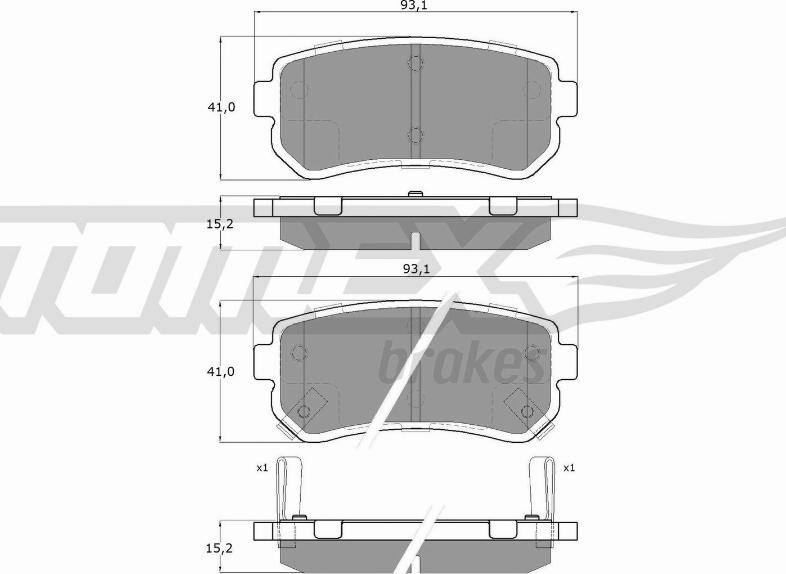 Ferodo FDB4408W - Тормозные колодки, дисковые, комплект unicars.by