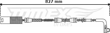 TOMEX brakes TX 30-50 - Сигнализатор, износ тормозных колодок unicars.by