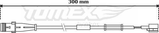 TOMEX brakes TX 30-70 - Сигнализатор, износ тормозных колодок unicars.by