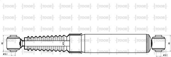 TOOR SG53130 - Амортизатор unicars.by