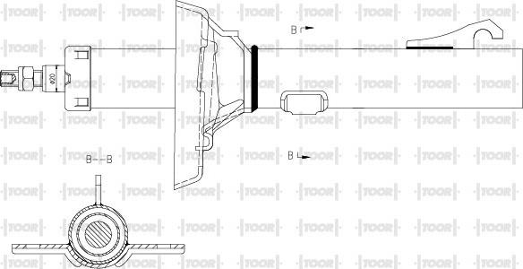 TOOR SG14560 - Амортизатор unicars.by