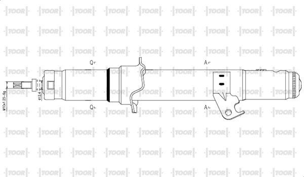 TOOR SG14020 - Амортизатор unicars.by