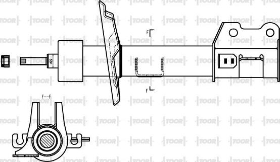 TOOR SG10601 - Амортизатор unicars.by