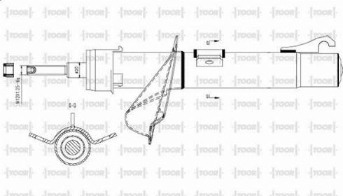 TOOR SG11930 - Амортизатор unicars.by