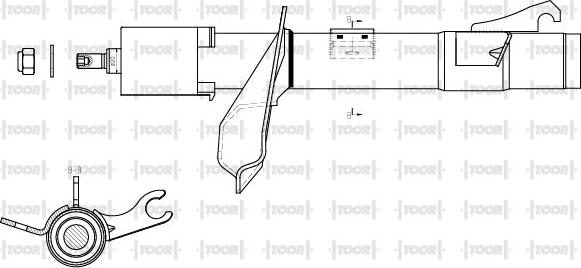 TOOR SG11520 - Амортизатор unicars.by