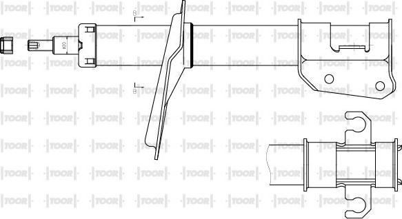 TOOR SG11800 - Амортизатор unicars.by