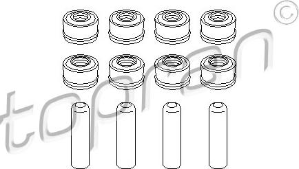 Topran 401 123 - Комплект прокладок, стержень клапана unicars.by