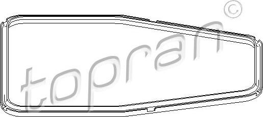 Topran 500 781 - Прокладка, масляный поддон автоматической коробки передач unicars.by