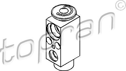 Topran 501 491 - Расширительный клапан, кондиционер unicars.by