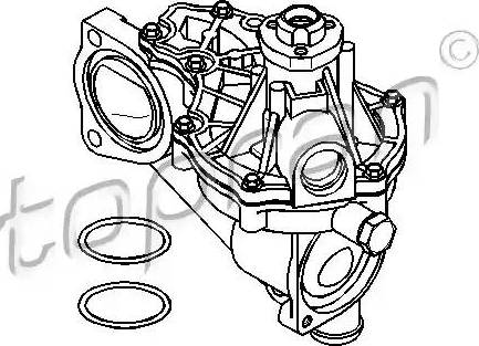 Topran 108 077 - Водяной насос unicars.by