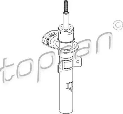 Topran 301 909 - Амортизатор unicars.by