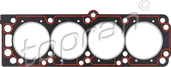 Topran 203 844 - Прокладка, головка цилиндра unicars.by
