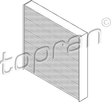 Topran 720 325 - Фильтр воздуха в салоне unicars.by