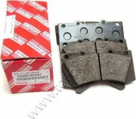 TOYOTA 4465-60280 - Тормозные колодки, дисковые, комплект unicars.by