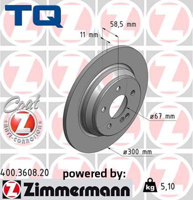 TQ 244603 - Тормозной диск unicars.by