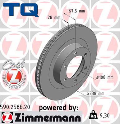 TQ TQ-BD1100 - Тормозной диск unicars.by