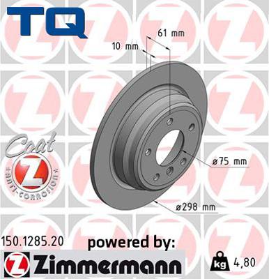 TQ 229458 - Тормозной диск unicars.by