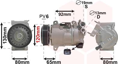 TQ TQ-4001K704 - Компрессор кондиционера unicars.by