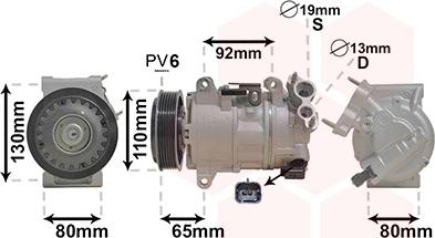 TQ TQ-4001K703 - Компрессор кондиционера unicars.by