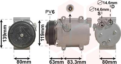 TQ TQ-5900K121 - Компрессор кондиционера unicars.by