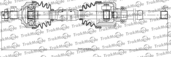 TrakMotive 30-1216 - Приводной вал unicars.by