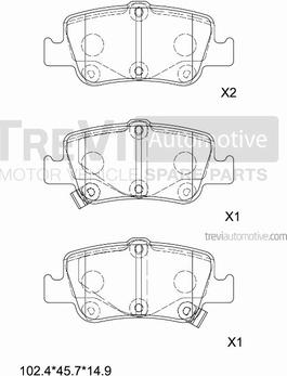 BOSCH 0 986 495 417 - Тормозные колодки, дисковые, комплект unicars.by