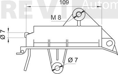 Trevi Automotive TD1531 - Успокоитель, зубчатый ремень unicars.by