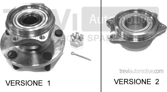 Trevi Automotive WB2439 - Комплект подшипника ступицы колеса unicars.by