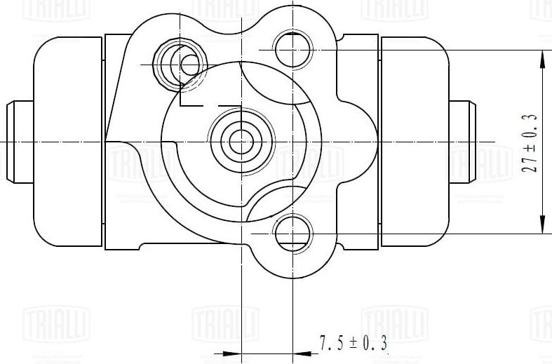 Trialli CF 194301 - Колесный тормозной цилиндр unicars.by