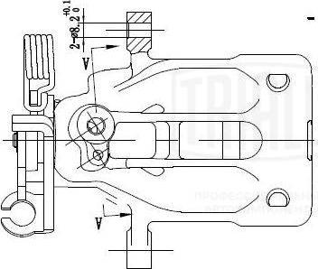 Trialli CF 103553 - Тормозной суппорт unicars.by