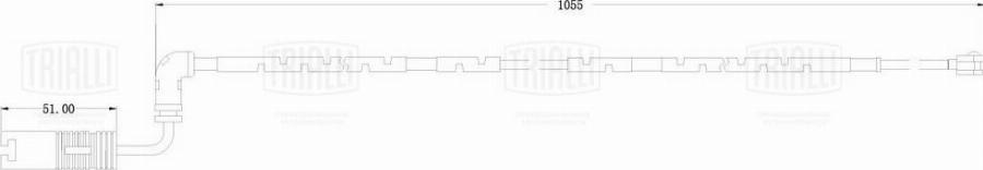 Trialli PFS 4005 - Сигнализатор, износ тормозных колодок unicars.by