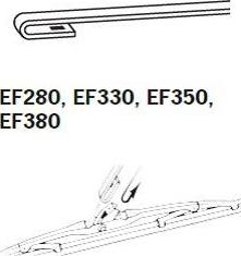 Trico EF330 - Щетка стеклоочистителя unicars.by