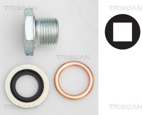 Triscan 9500 1006 - Резьбовая пробка, масляный поддон unicars.by