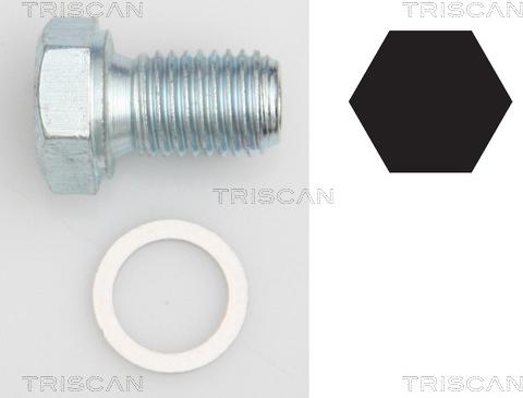 Triscan 9500 1101 - Резьбовая пробка, масляный поддон unicars.by