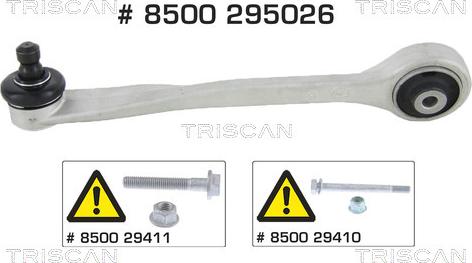 Triscan 8500 295026 - Рычаг подвески колеса unicars.by